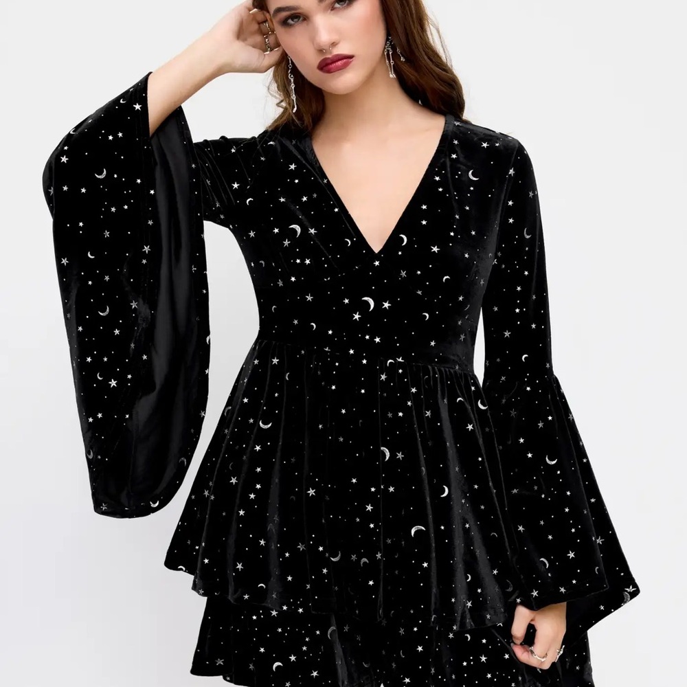 Cider Black Celestial Jumpsuit